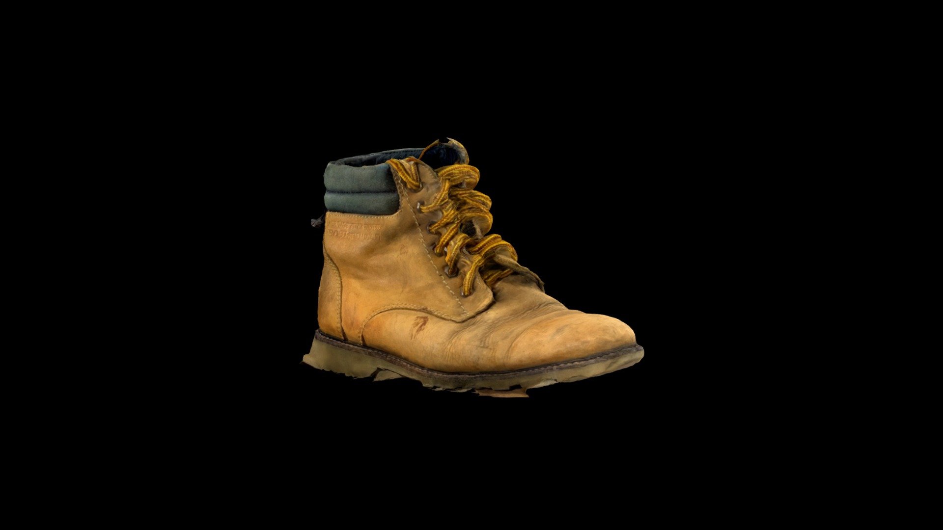 Turntable Scan: Boot - 3D model by sergiolavaog [5bc7608] - Sketchfab