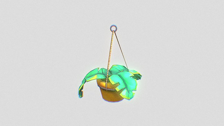 Hanging_Planter_usdz 3D Model