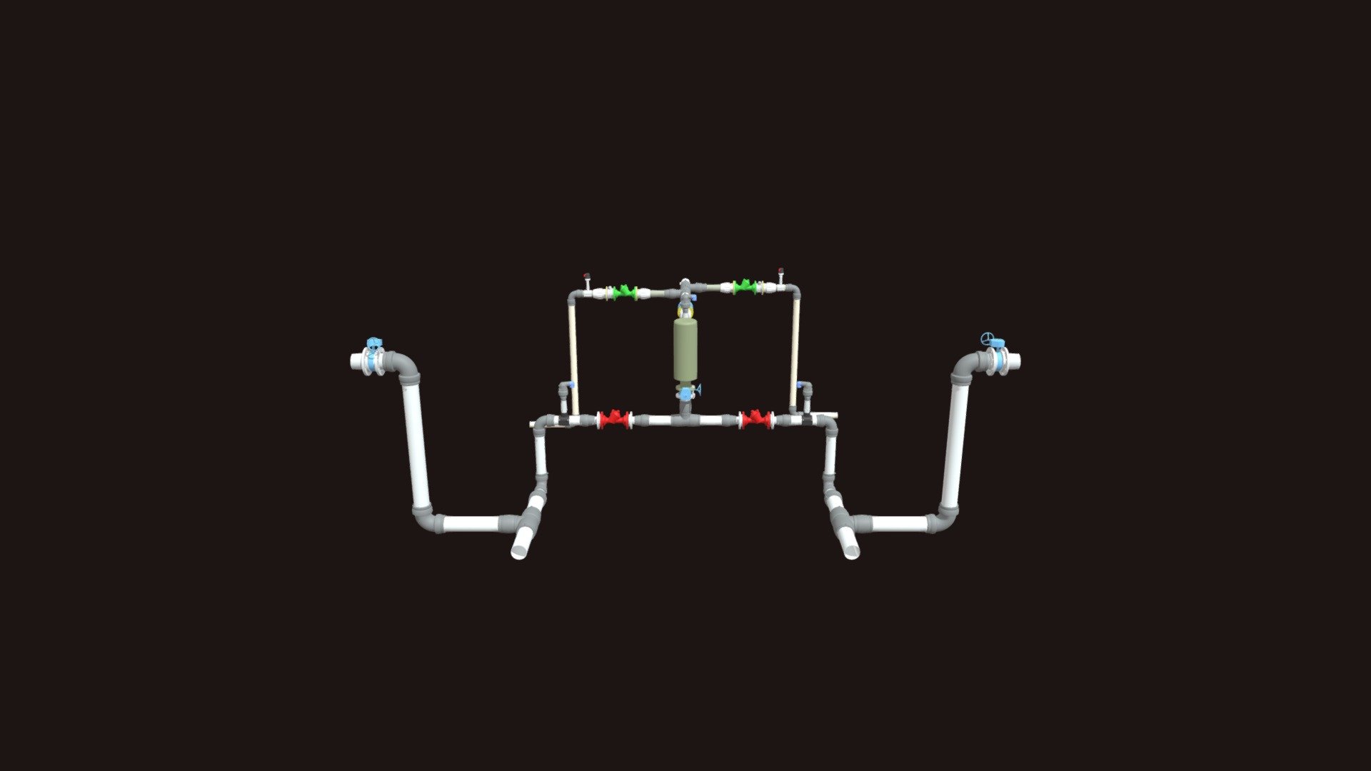 Irrigation Control Head 3D model by Alex Solianyk (alex.engineer