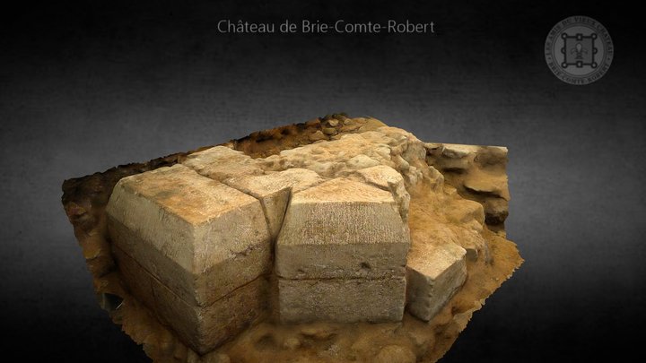 Eglise de Brie-Comte-Robert (France) 3D Model