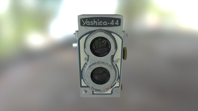 Yashica44 3D Model