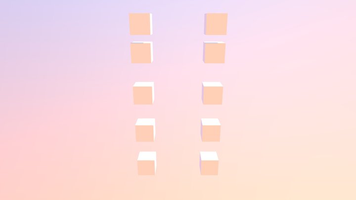 Moving Blocks 3D Model
