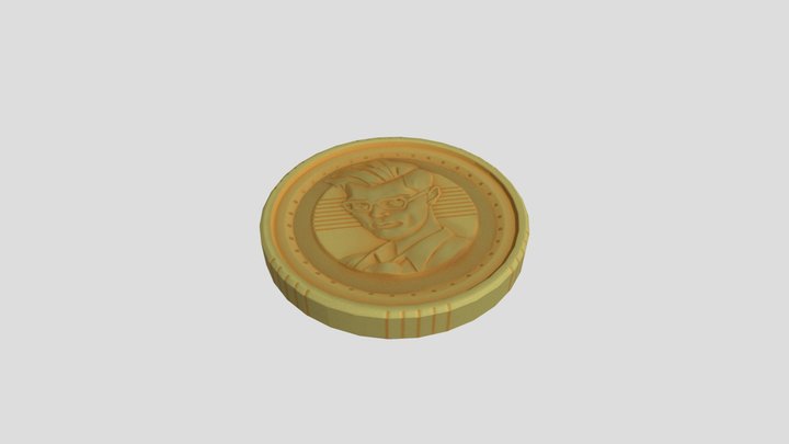 Midas Coin 3D Model