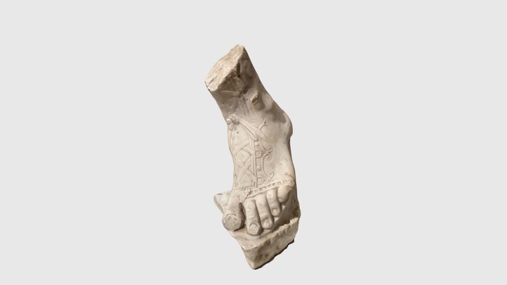Escultura caligae 3D Model