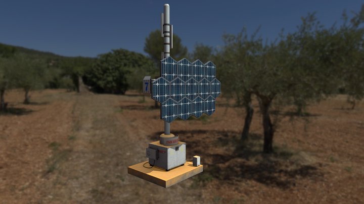 solar_panel 3D Model