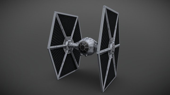 TIE 3D Model