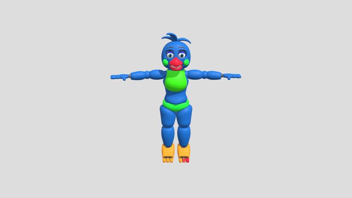 Toy_Chica 3D Model