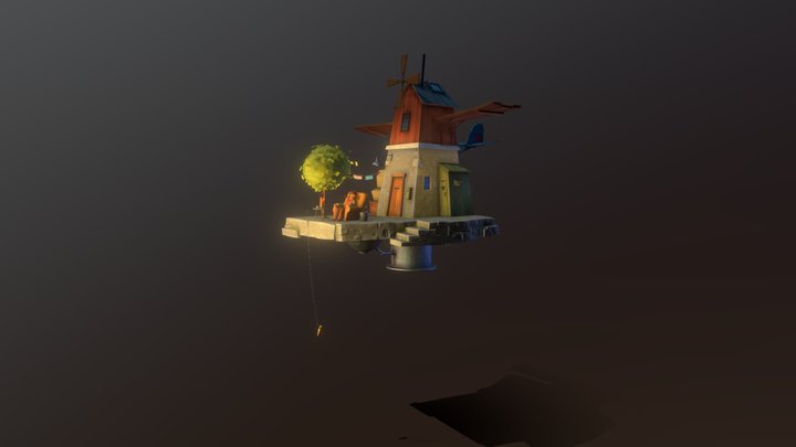 Fly House 3D Model