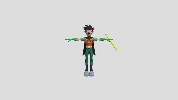 ROBIN-TEEN-TITANS 3D Model