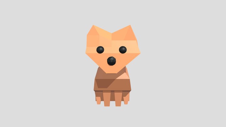 dog 3D Model