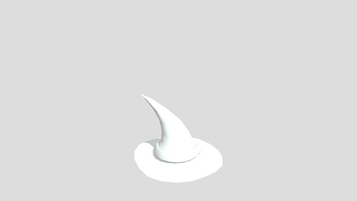 Witch Hat 3D Model