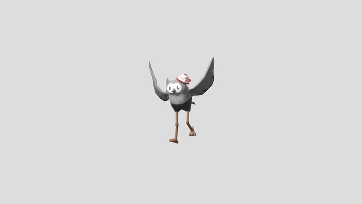 TeacupOwl_Run 3D Model