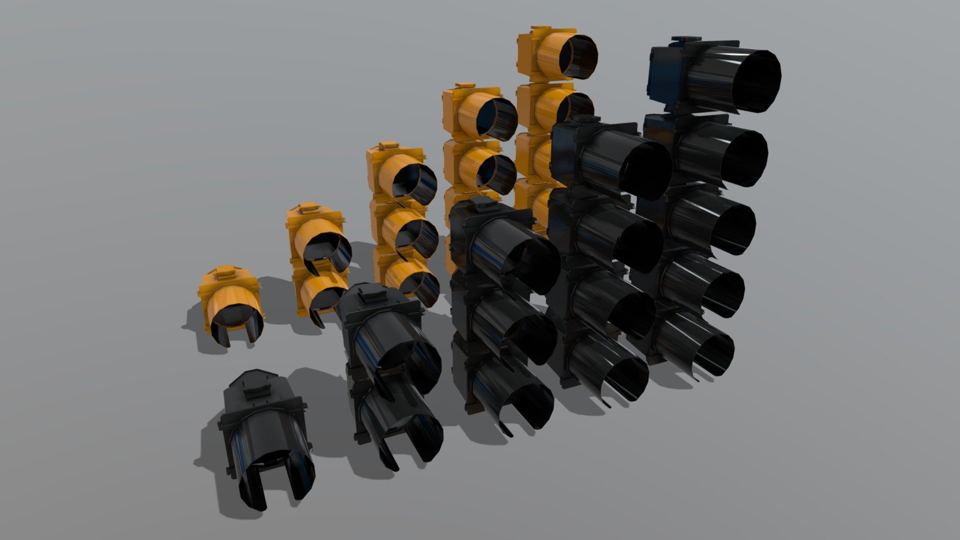McCain PV Traffic Signals pack - Download Free 3D model by ...
