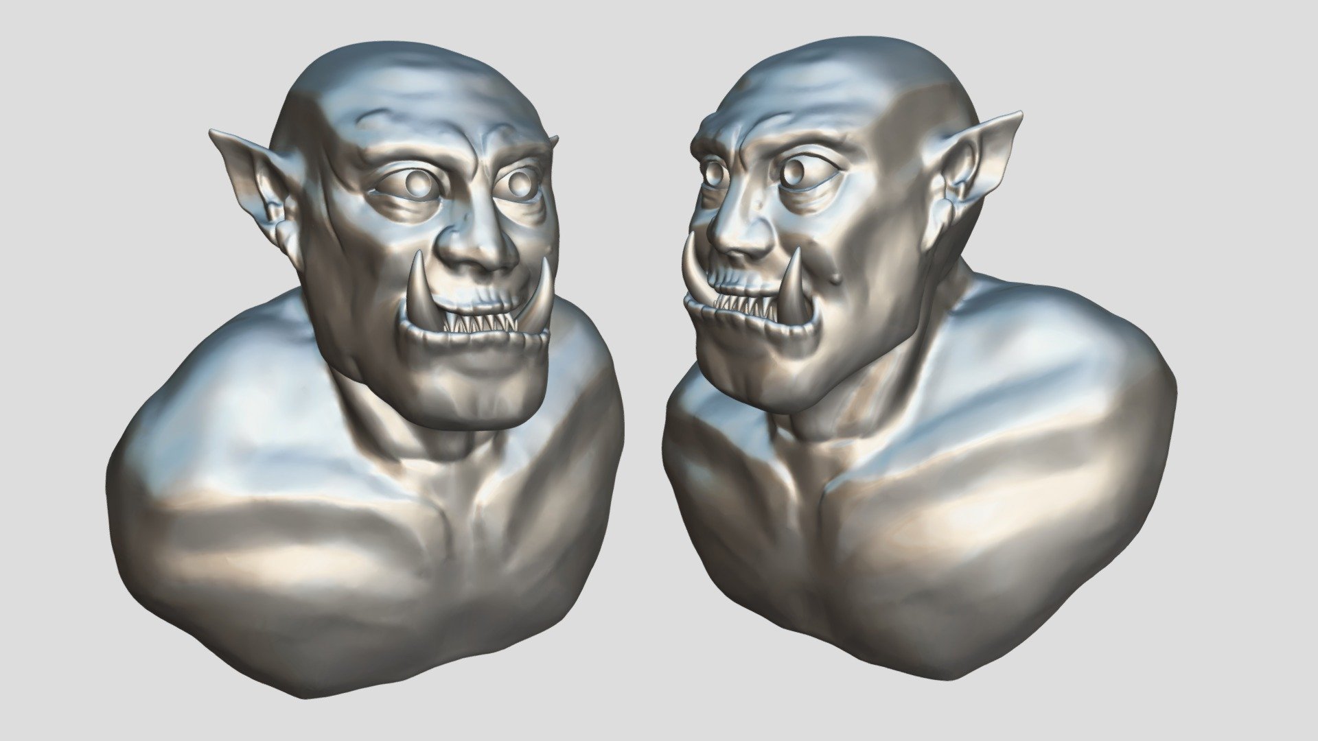 1st Sculpt: Orc