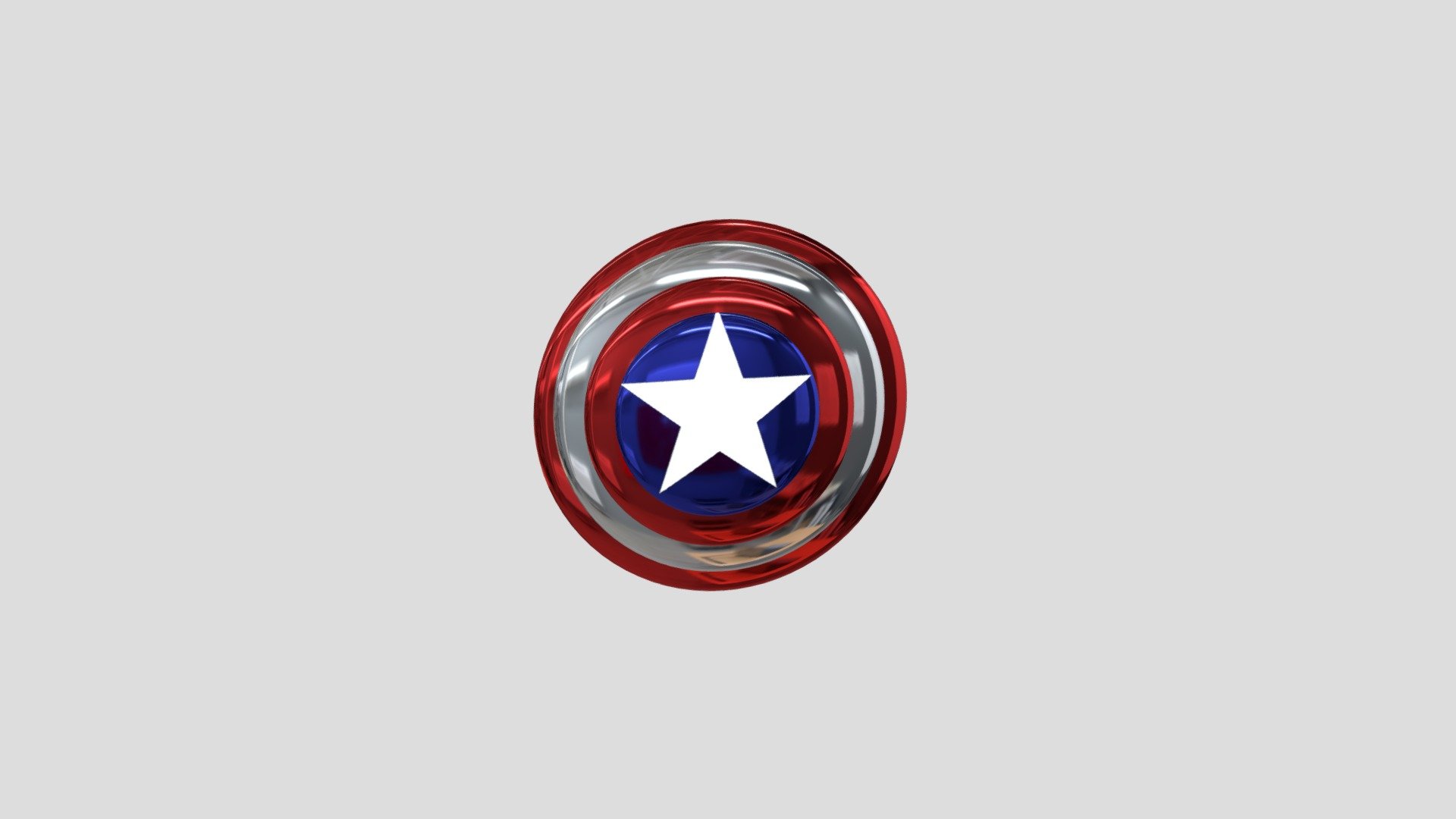 Captain America Sheild - 3D model by DaungEu [5bce6cb] - Sketchfab