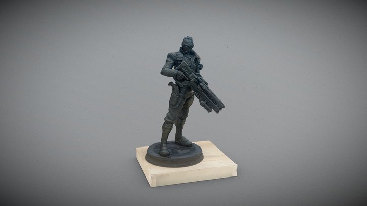 Soldier:76 3D Model