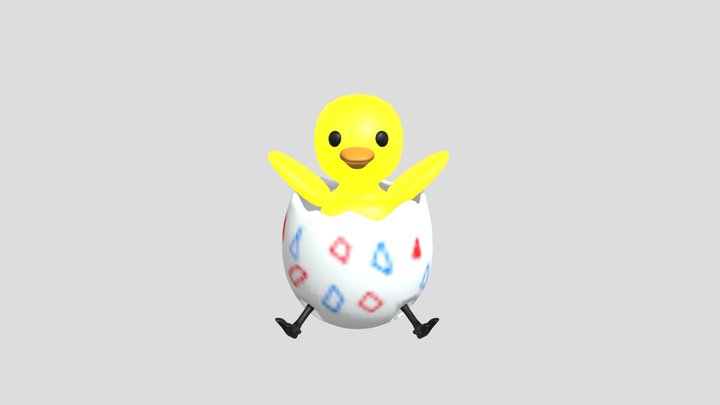 Togepi's egg 3D Model