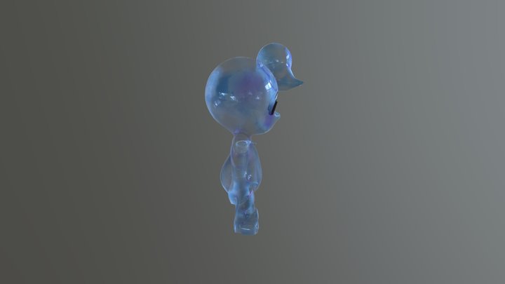 Bloo 3D Model