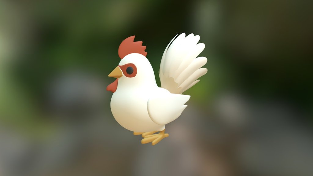 Cucco (V.1) - 3D model by TheCaitasaurus (@thecaitasaurus) [5bd0879]