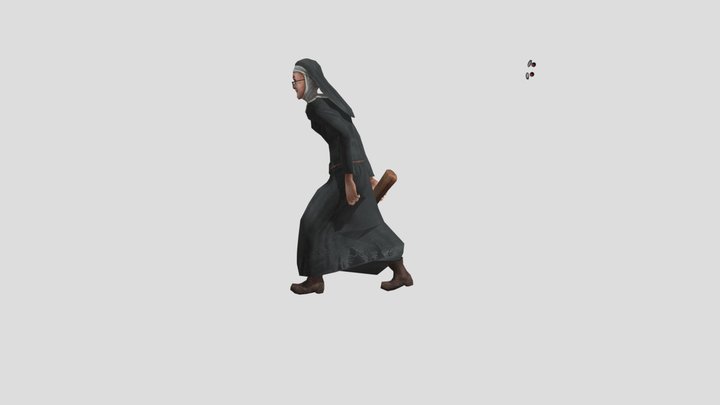 Evil-nun-maze-SM 3D Model