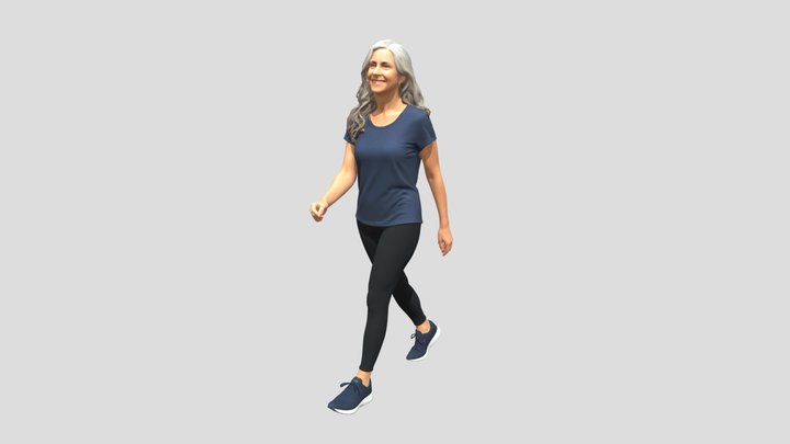 Graceful Stride – Kostenloses 3D-Modell STL