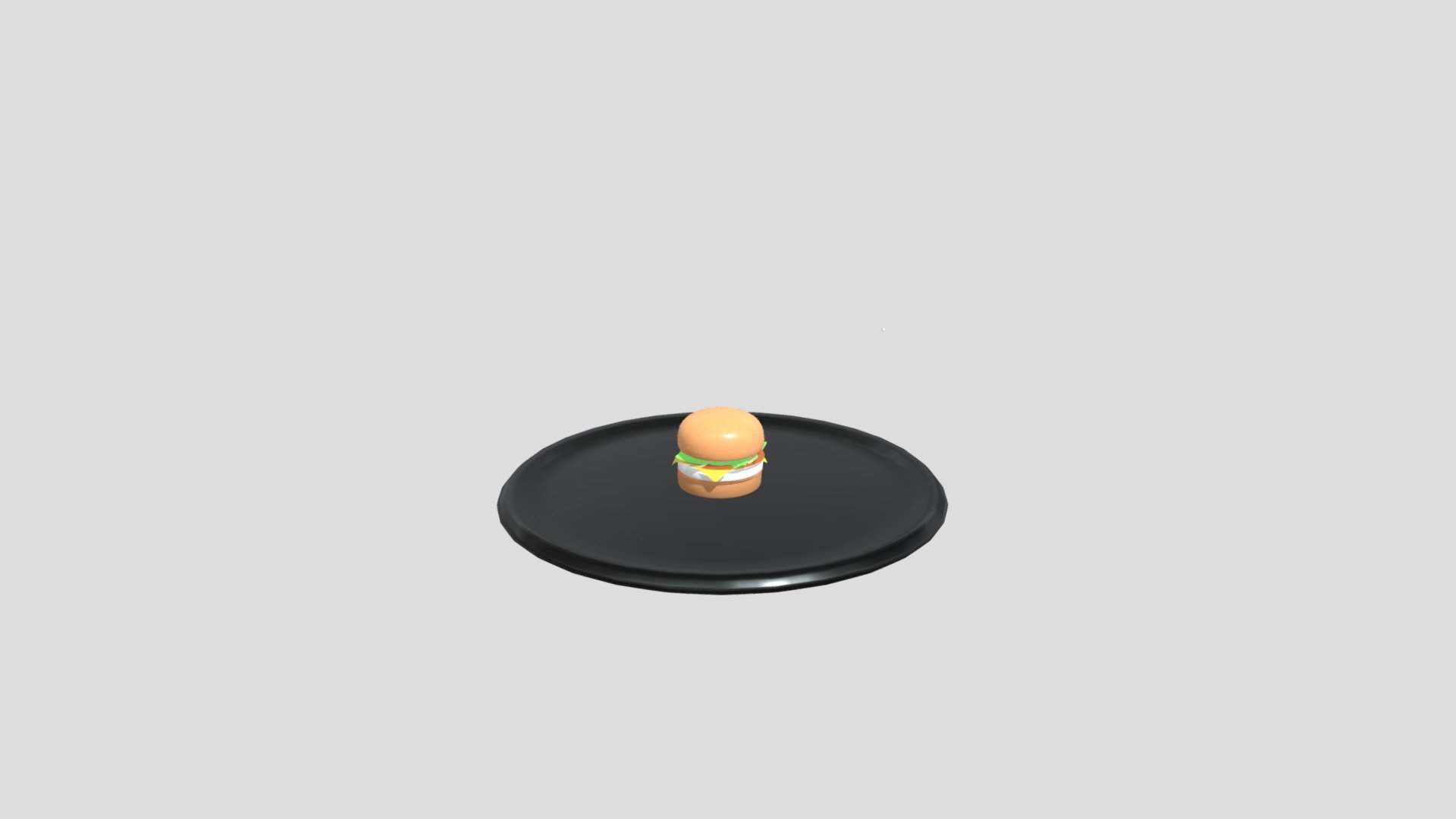 Rounded Burger