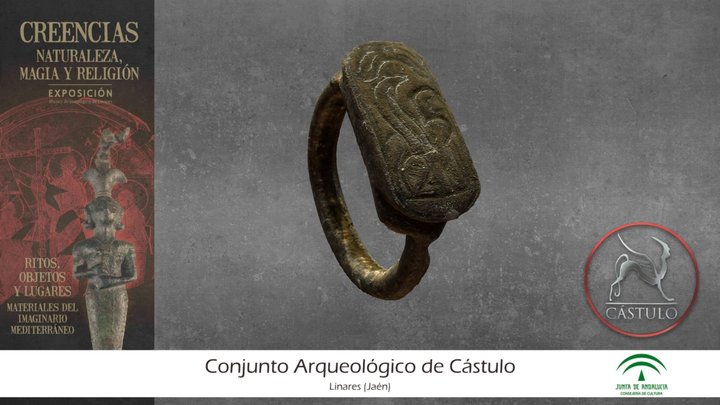 Anillo con Esfinge (Siglo V a.C. - IV a.C.) 3D Model