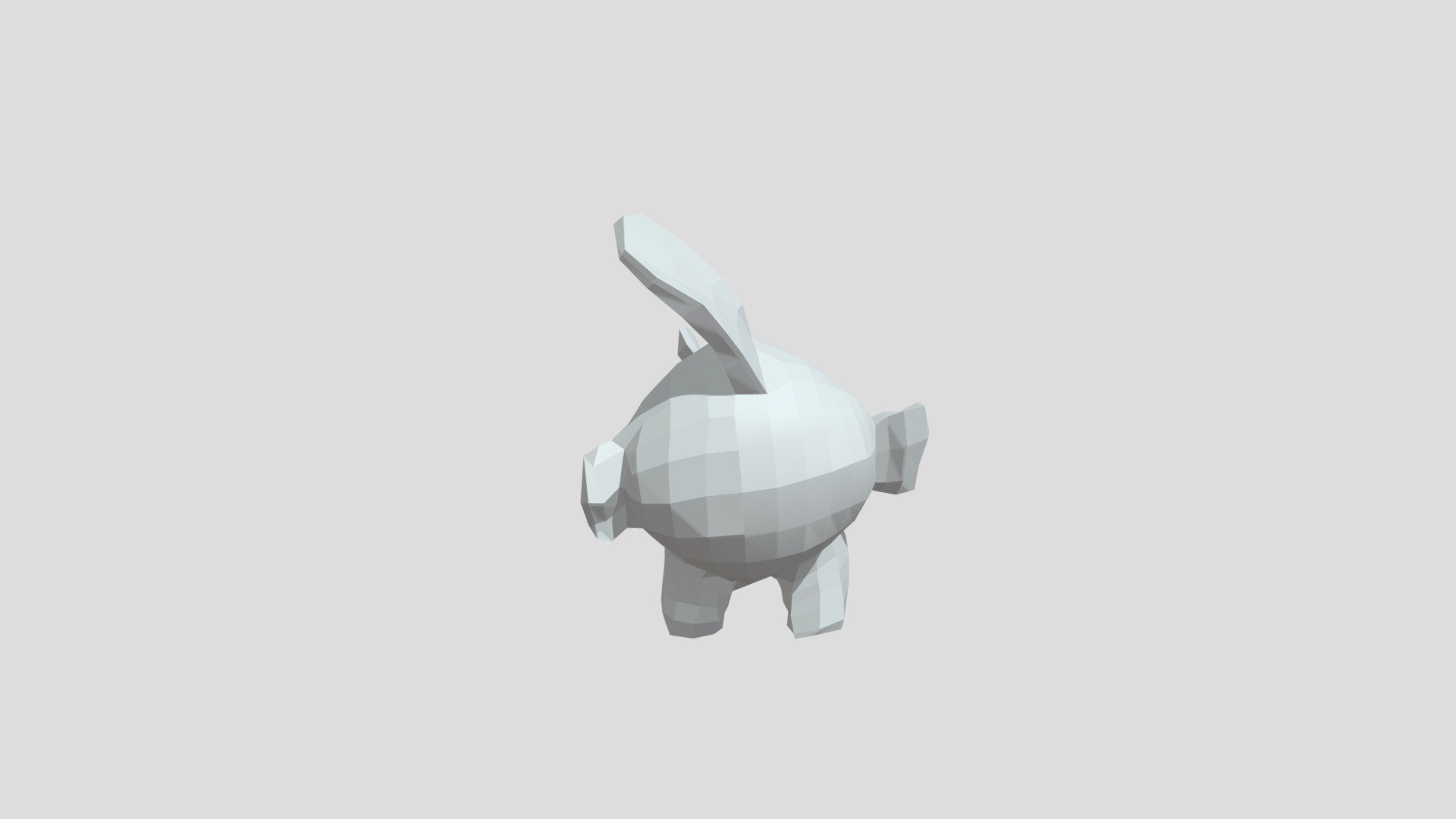 Mudkip Low Poly