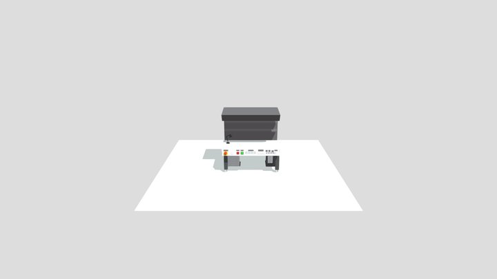 Etabli de laboratoire électronique 3D Model
