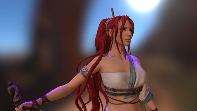 nariko 3D Model