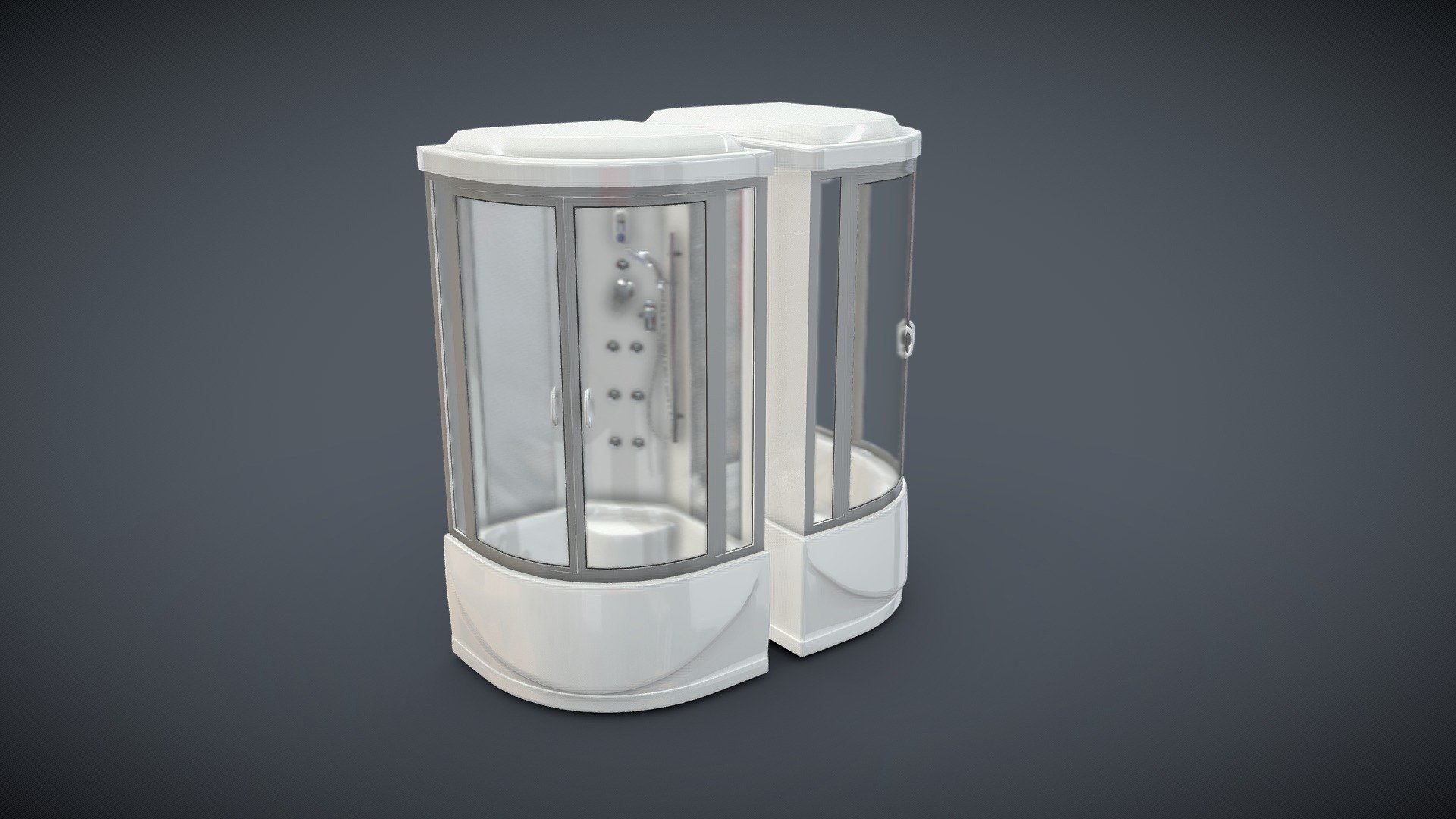 Shower Cabin - Buy Royalty Free 3D model by rendermanus831 [5bd8218 ...
