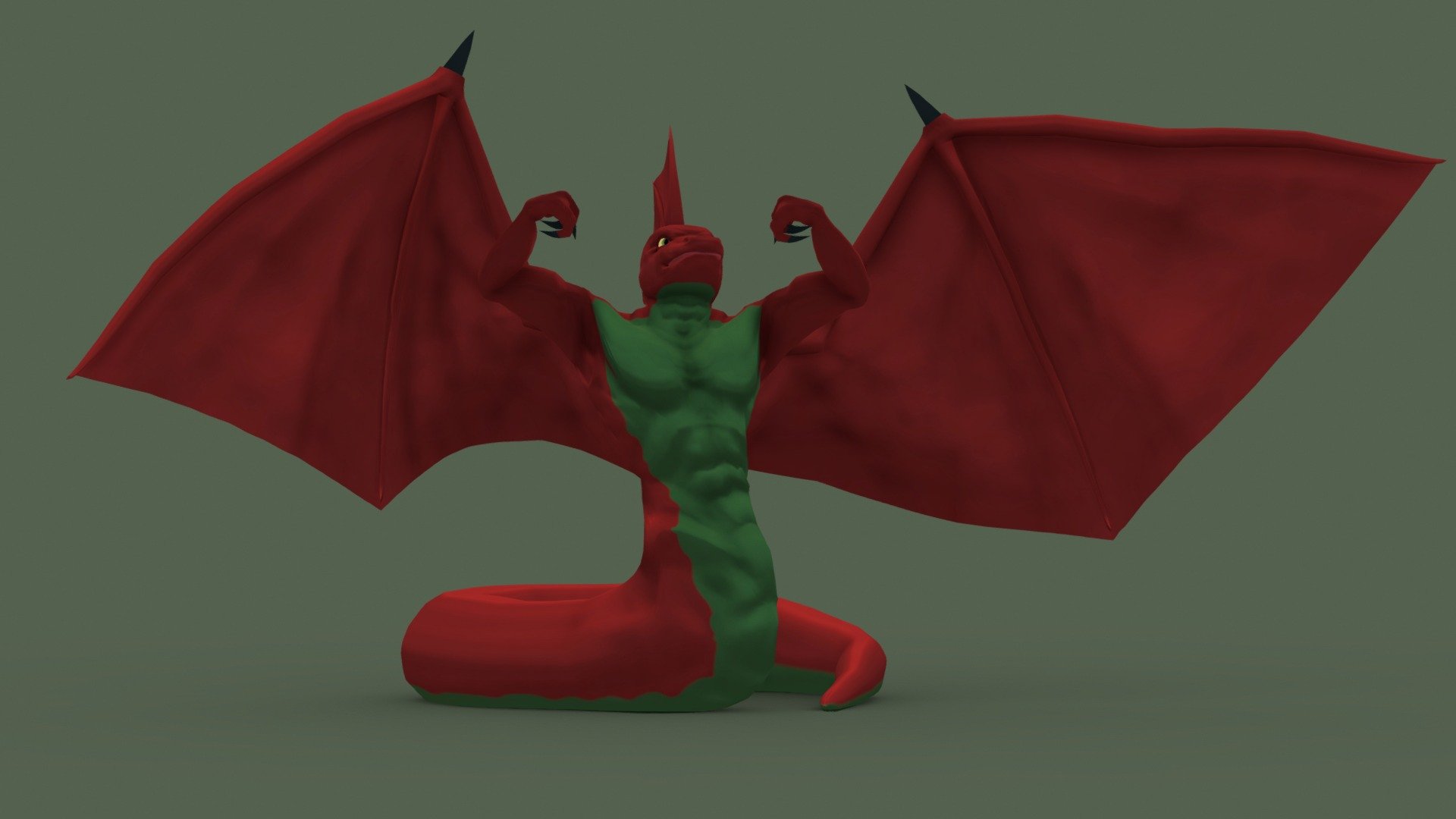 Naga - Custom VRchat Avatar - 3D model by Bento (@gostbento) [5bd9809 ...