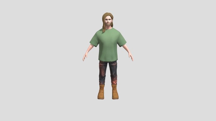 Mi-Lo-shaggy_ready-player-me 3D Model