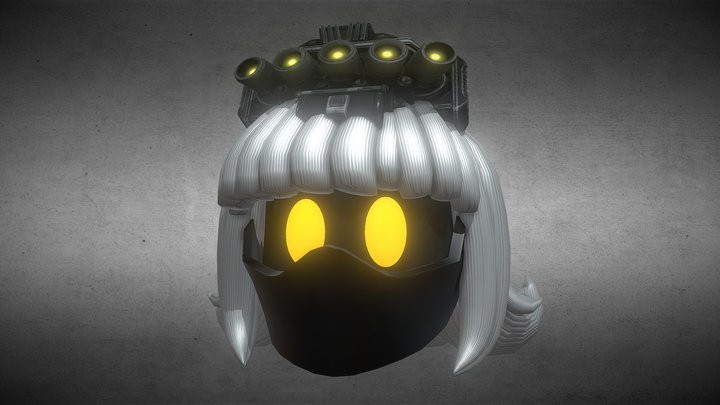 Titan Murder Drone Female Head