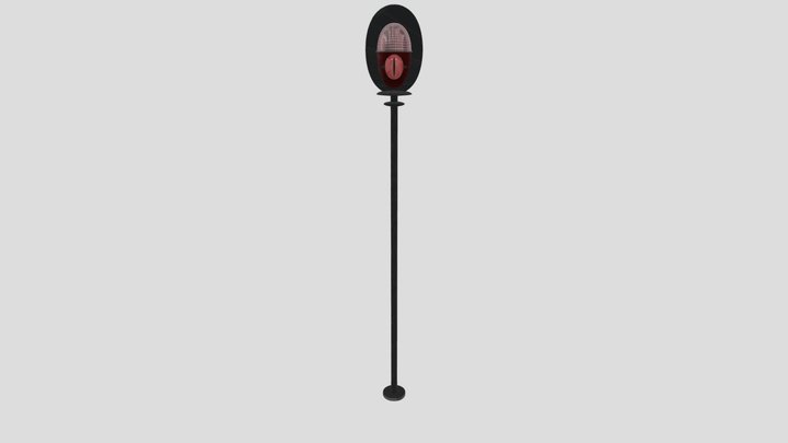 Alastor's mic 3D Model