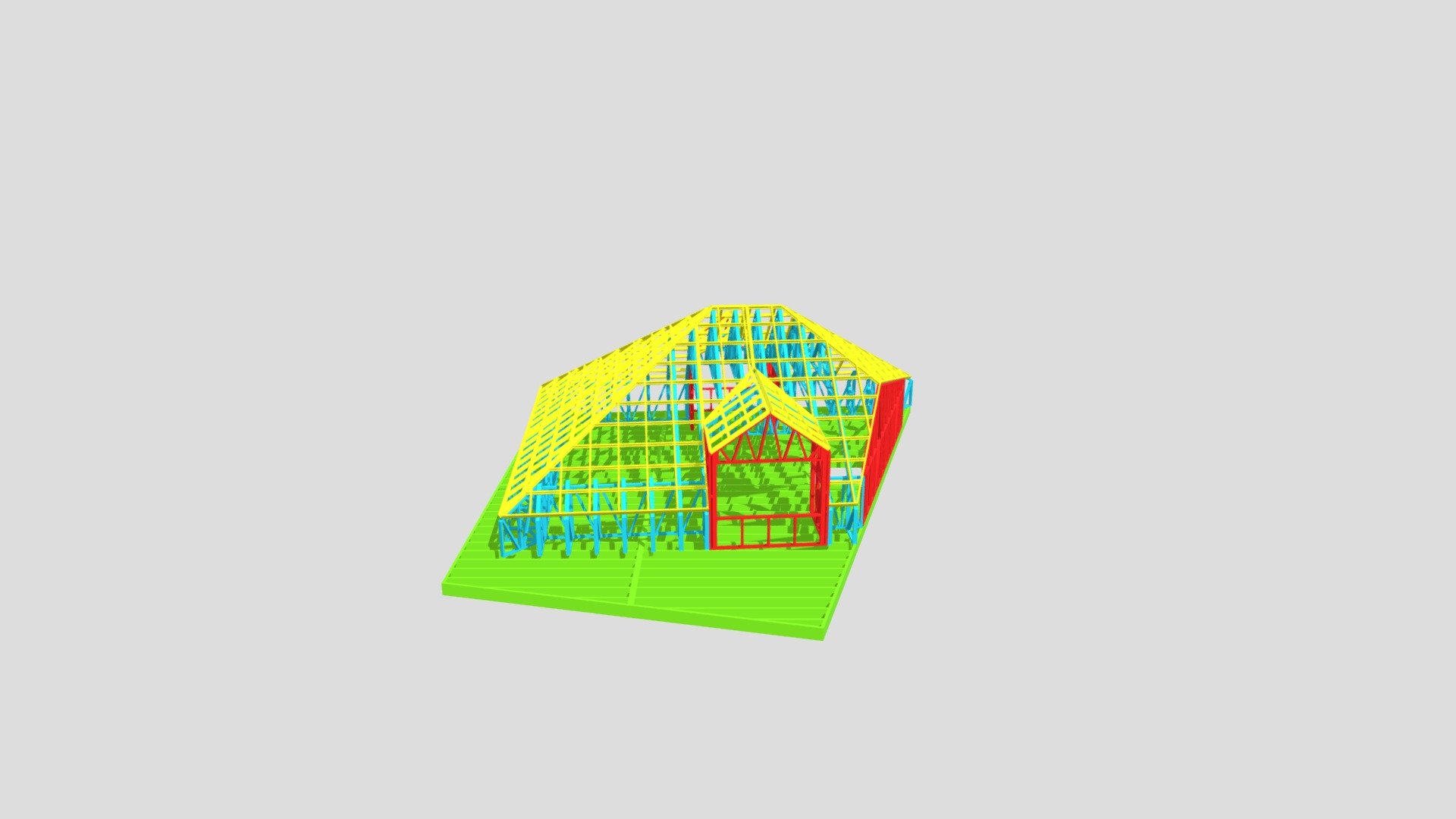 Special Roof - 3D model by Innostruc [5bdb7a6] - Sketchfab