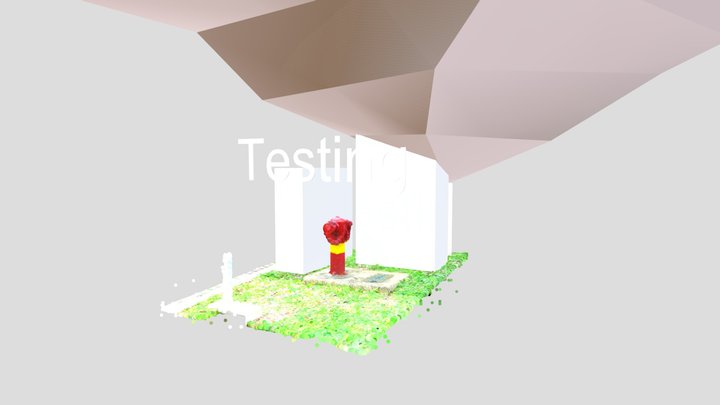 Test Fire Hydrant 3D Model