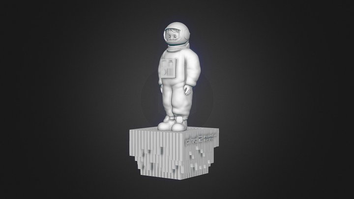 Astronaut statuette