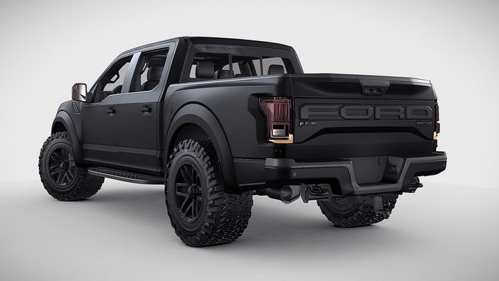 Ford F150 Raptor 3D Model