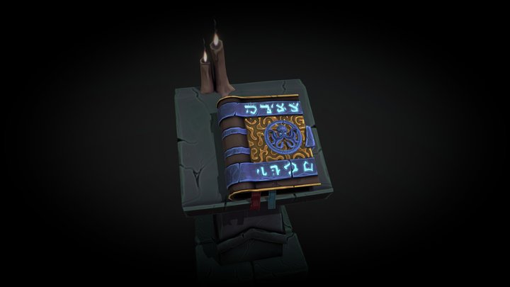 Cthulhu Book 3D Model