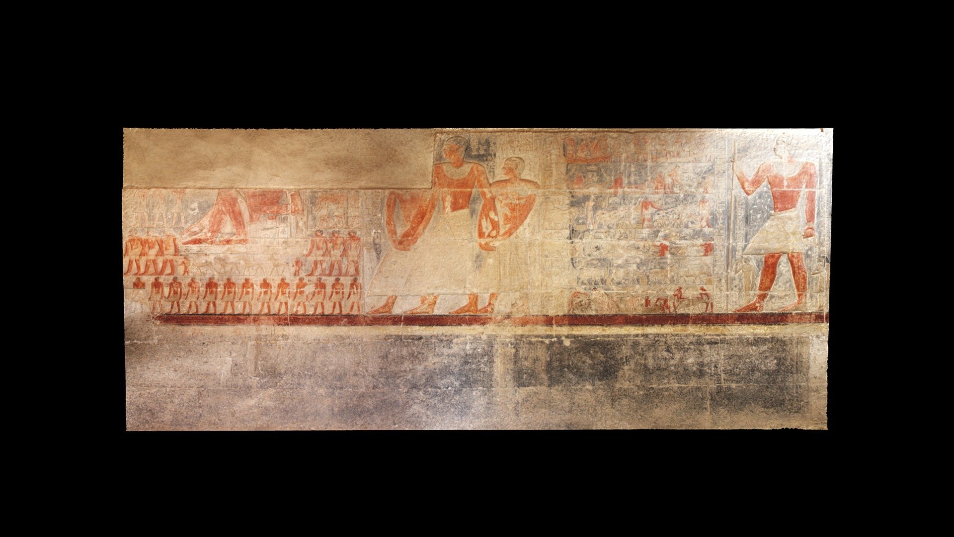 Tomb of Mereruka, Chamber A13, North Wall