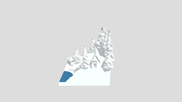 Forest Loner - WIP Diorama 3D Model