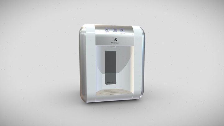 Water Purifier Electrolux White 3D Model