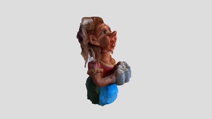 Troll RealityCapture Scan 3D Model