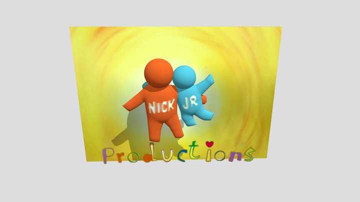 Nick Jr No Animation 3D Model