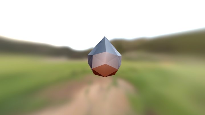 3D Teardrop Dodeca 3D Model