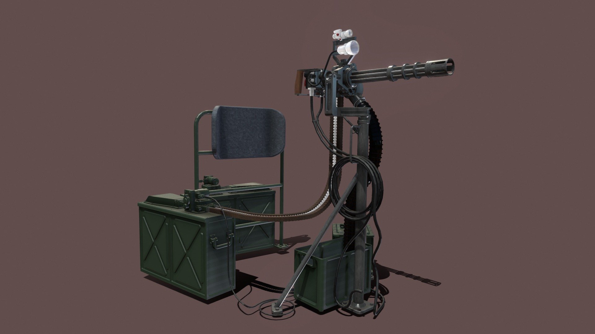 Metralhadora Minigun M134