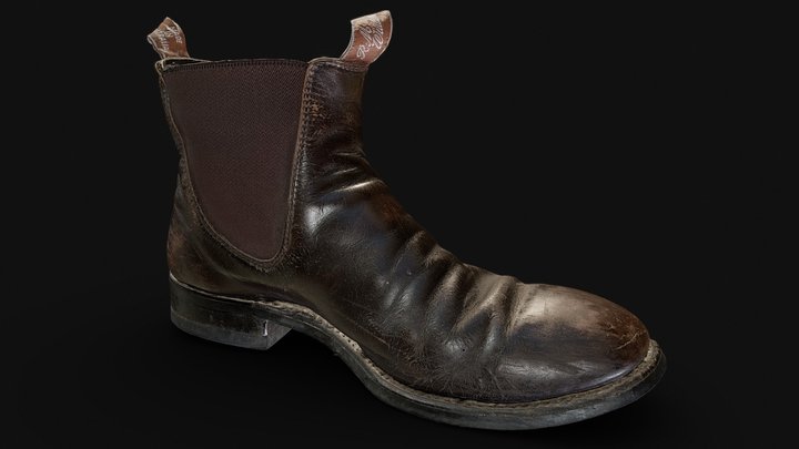 R.M. Williams Boot 3D Model