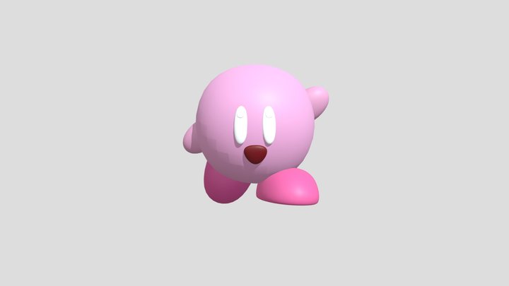 Kirby 3D Model