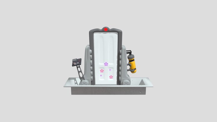 Door monster inc boo 3D Model